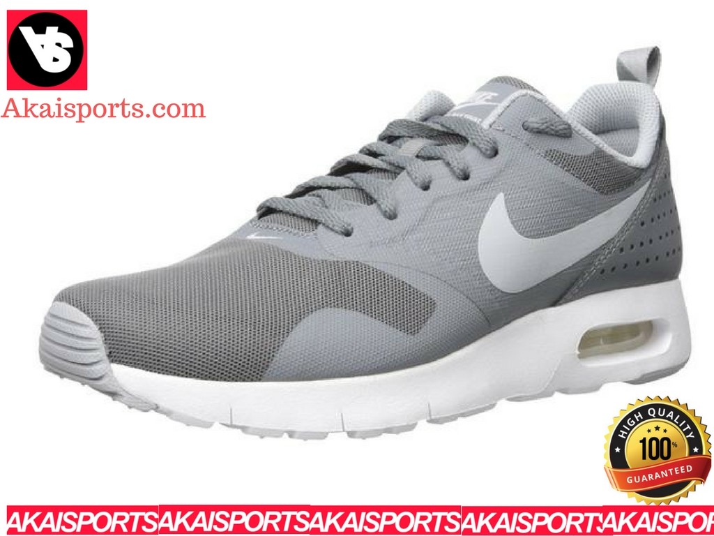 Nike Air Max Tavas Big Kids 814443-009 Grey Black Athletic Shoes ... 6