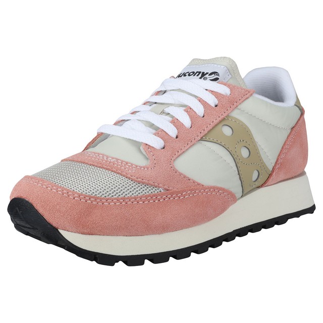 Saucony Jazz Original Vintage Donna Tan Pink Scarpe da Ginnastica 5.5 UK Saucony Jazz Original Vintage Donna Tan Pink Scarpe da Ginnastica 5.5 UK