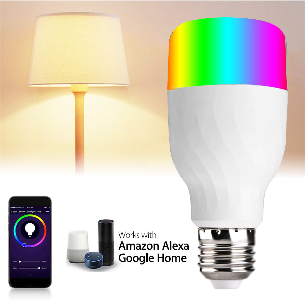 7w E27 Wireless Wifi Rc Smart Bulb Rgbw Light For Echo Alexa Google Res Content Global Inflow Inflowcomponent Cancel