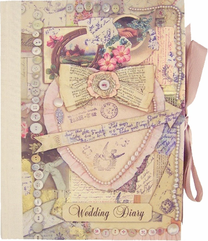 Vintage Wedding Planner Book Diary Journal Organiser Bridesmaid Picture 1 Of 10