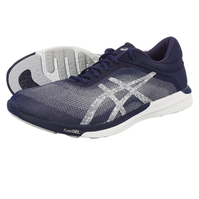 Asics Uomo Fuze X Rush Scarpe Da Corsa Ginnastica Sport Sneakers Blu Asics Uomo Fuze X Rush Scarpe Da Corsa Ginnastica Sport Sneakers Blu