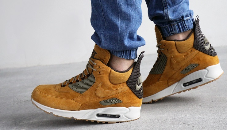 nike air max 90 sneakerboot wheat pack nike air max 90 sneakerboot wheat pack