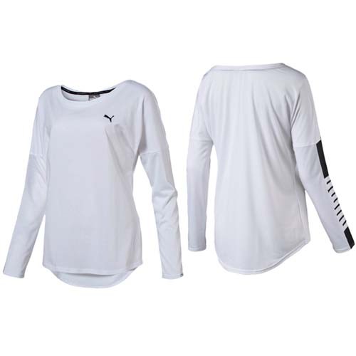 t-shirt maniche lunghe donna puma t-shirt maniche lunghe donna puma