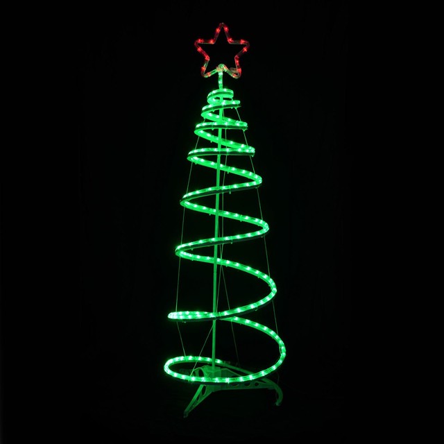 green spiral tree star led rope light christmas decoration green spiral tree star led rope light christmas decoration