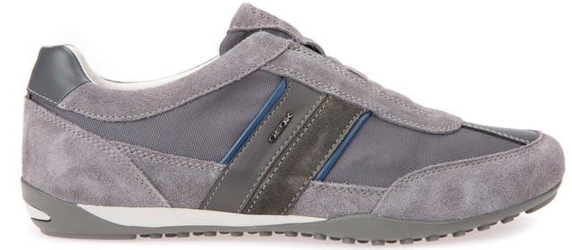 Geox sneakers uomo wells u82t5a dk grey n 42 Geox sneakers uomo wells u82t5a dk grey n 42