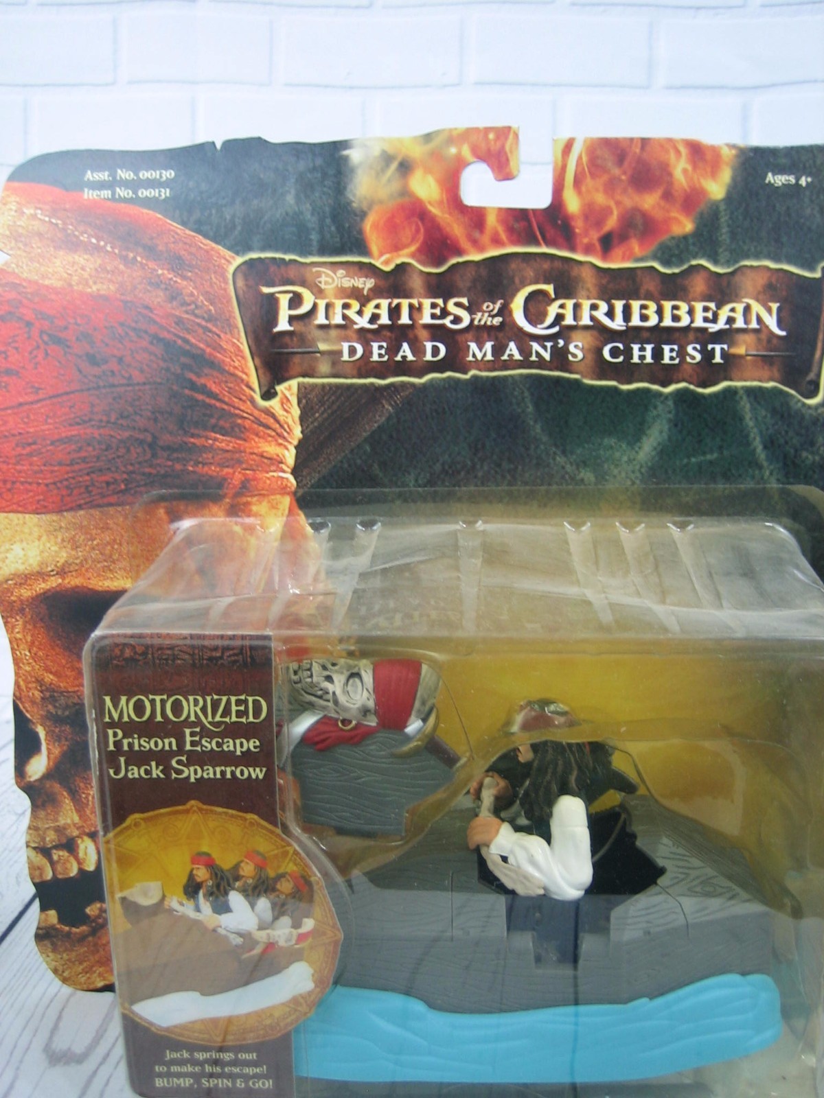 Prison Escape Jack Sparrow Bump /& Go Zizzle 00131