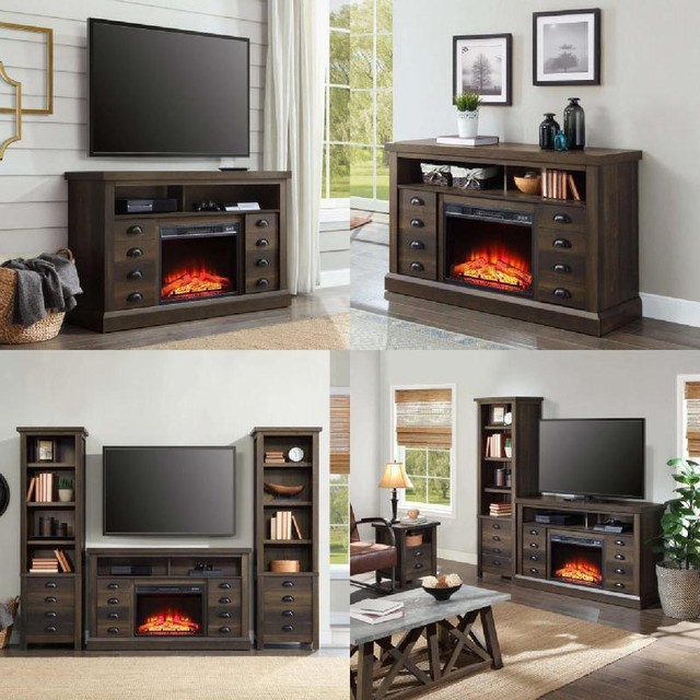 60 Inch TV Stand With Fireplace Media Console Electric Entertainment Center | eBay Find great deals for 60 Inch TV Stand With Fireplace Media Console Electric Entertainment Center. Shop with confidence on eBay!