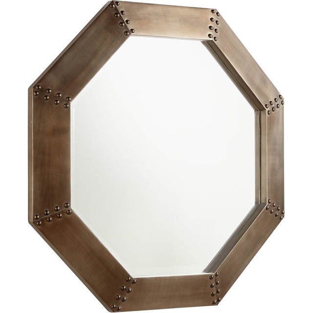 Cyan Design 09131 Octagon 28 X Inch Silver Wall Mirror Large Cyan Design 09131 Octagon 28 X Inch Silver Wall Mirror Large
