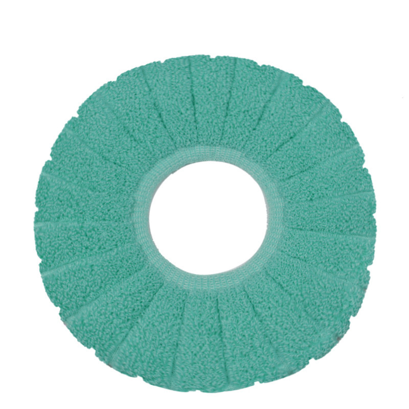 Toilet Seat Cushion Soft Bathroom Cover Comfort Washable Round Warm Toilet Seat Cushion Soft Bathroom Cover Comfort Washable Round Warm Padded Lake Green