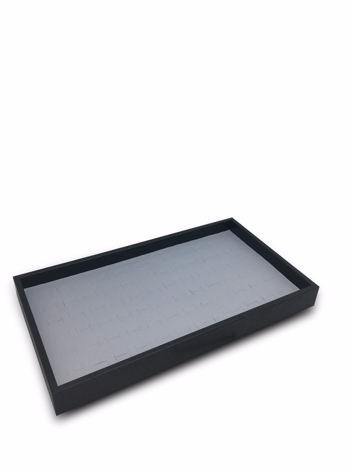 1 Black Wooden Jewelry Display Tray For Rings Bracelet W Assorted Picture 2 Of