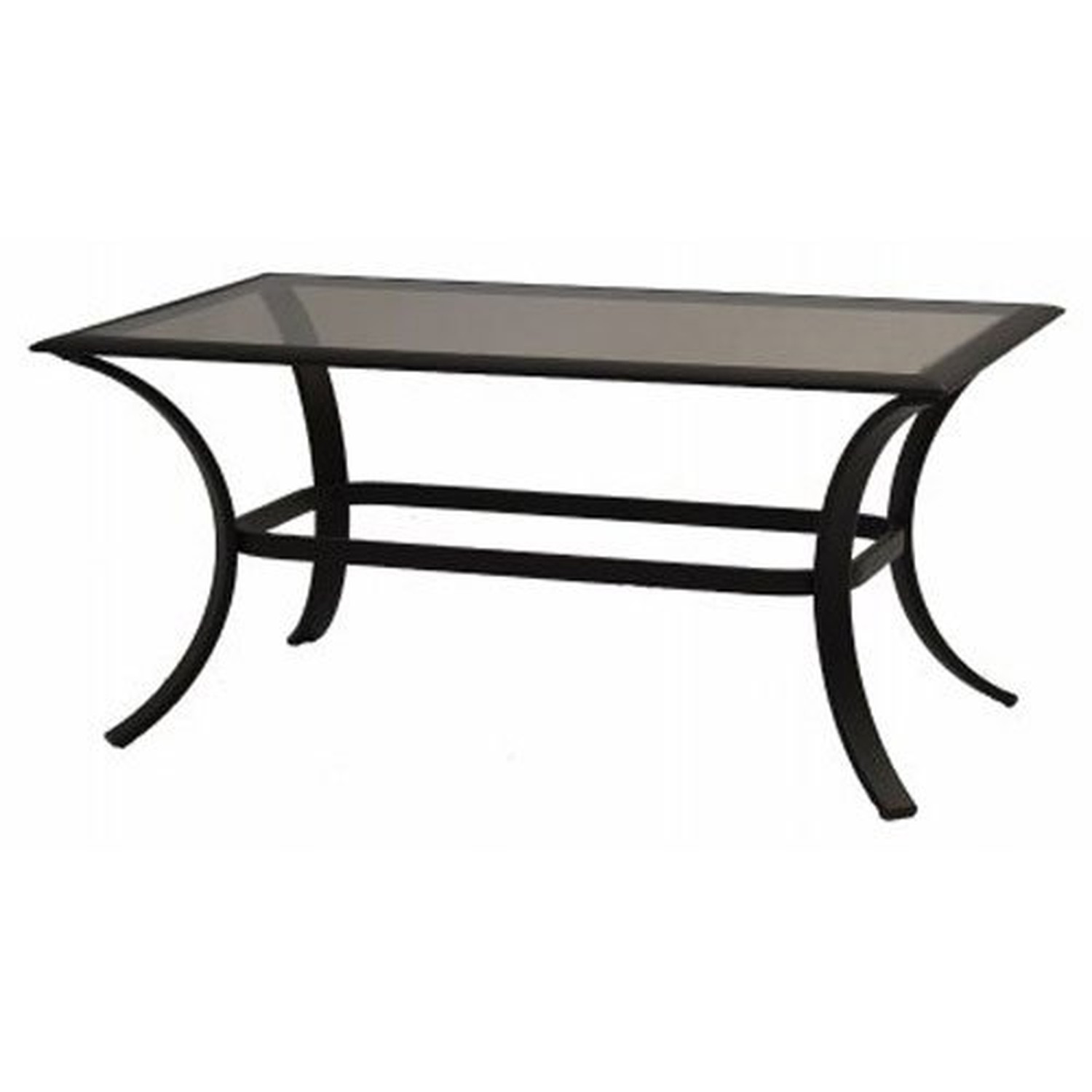 Patio Master Akh09810k01 24 X 40 In Bellevue Glass Top Coffee Table Picture 1 Of