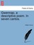 NEW Gwennap, a descriptive poem. In seven cantos. by William Francis