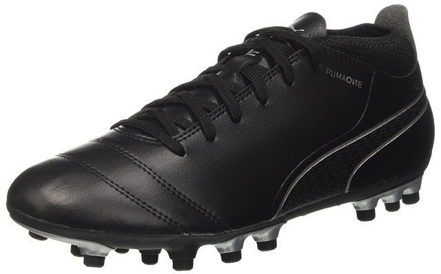 Puma One 17.4 AG Scarpe da Calcio Uomo Nero Black Black Silver Puma One 17.4 AG Scarpe da Calcio Uomo Nero Black Black Silver