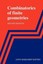 Combinatorics of Finite Geometries by Lynn Margaret Batten.