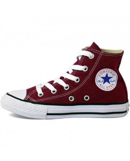 Rosso/Bordeaux Pelle Scamosciata All Star Converse High Tops Chuck Taylor Unisex Lacci UK 6 Rosso/Bordeaux Pelle Scamosciata All Star Converse High Tops Chuck Taylor Unisex Lacci UK 6