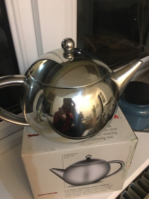Double Walled Insulated Stainless Steel Thermal Teapot 1 2 Litre Double Walled Insulated Stainless Steel Thermal Teapot 1 2 Litre John Lewis