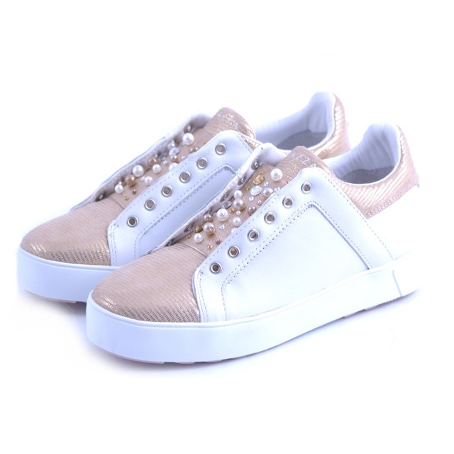 Scarpe sneakers Apepazza donna pelle bianco rosa cipria perle Saucony Asics Scarpe sneakers Apepazza donna pelle bianco rosa cipria perle Saucony Asics