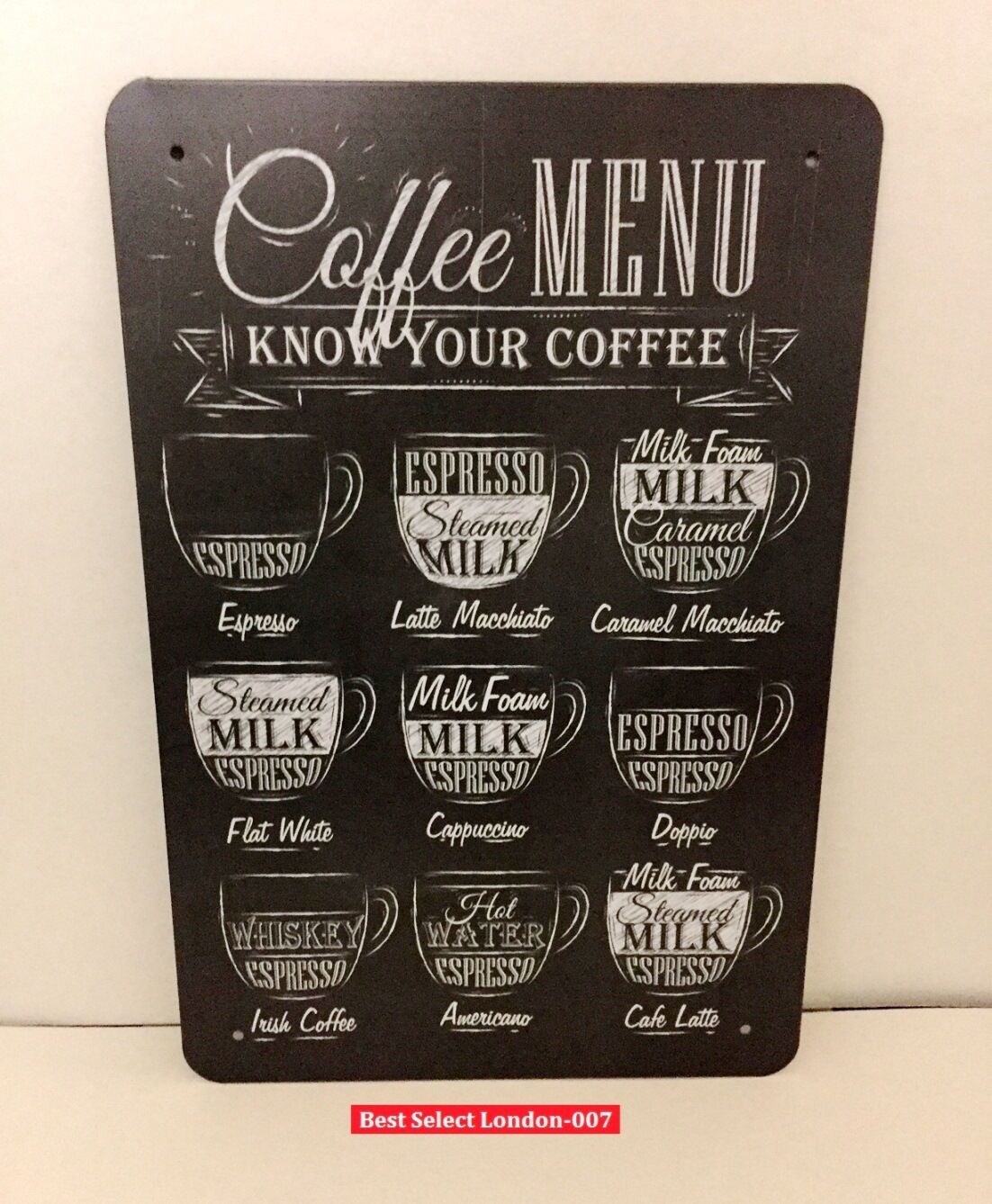 Retro Metal Tin Signs 50s Plaques Home Decor House Gift Wall Picture 7 Of