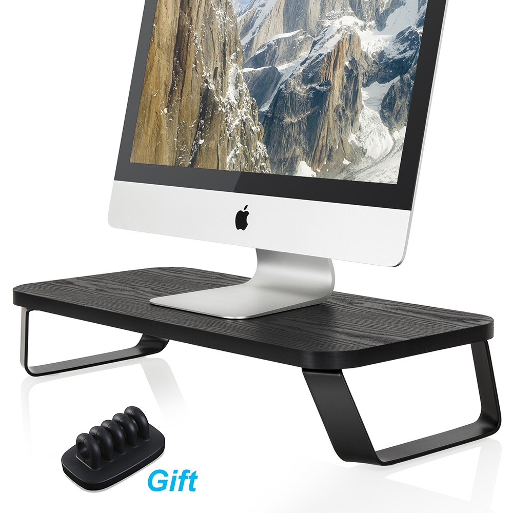 Fitueyes Wooden Computer Monitor Riser Save Space Desktop Stand Tv Picture 1 Of 9