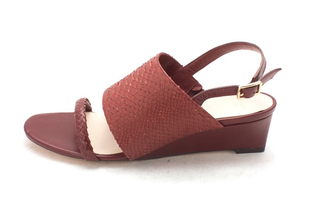 Cole Haan Womens 14A4005 Open Toe Casual Slingback Sandals Auburn Red Size 60 Cole Haan Womens 14A4005 Open Toe Casual Slingback Sandals Auburn Red Size 60