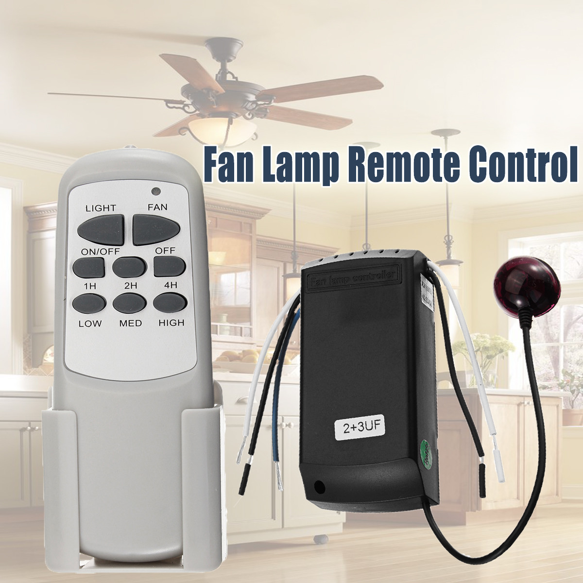 220 240v Ceiling Fan Light Lamp Remote Controller Control Receiver Picture 1 Of 11