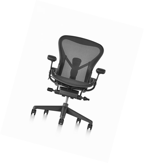 Herman Miller C Size Aeron Chair Graphite Ebay Herman Miller C Size Aeron Chair Graphite
