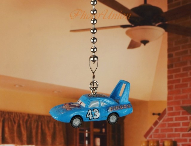 Disney Cars Dinoco The King Ceiling Fan Pull Light Lamp Chain Disney Cars Dinoco The King Ceiling Fan Pull Light Lamp Chain Decoration K1257 D