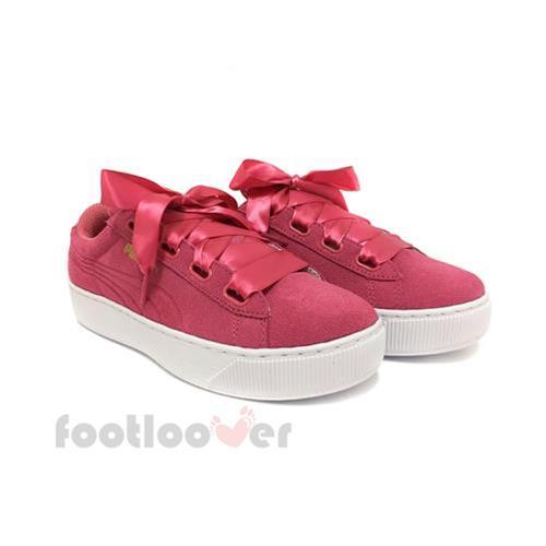 Scarpe Puma Vikky Platform Ribbon 364979 02 sneakers donna pink moda fashion Scarpe Puma Vikky Platform Ribbon 364979 02 sneakers donna pink moda fashion