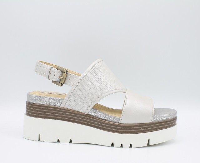 Geox sandali donna d827ub Radwa off white n 40 Geox sandali donna d827ub Radwa off white n 40