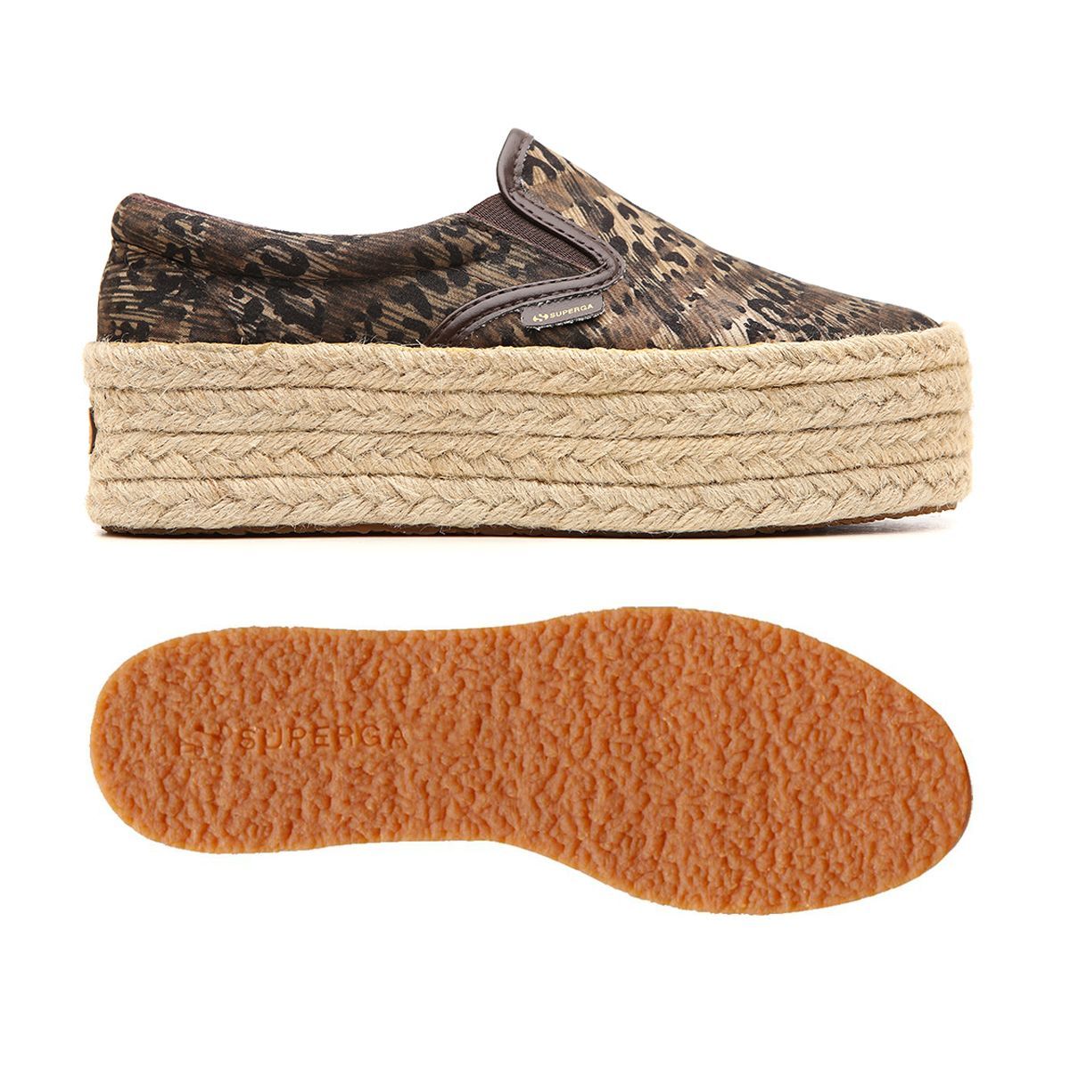 SUPERGA SNEAKERS DONNA 23414 FABRIFANPLROPEW ART.S009DW0 COL.ANIMAL BROWN SUPERGA SNEAKERS DONNA 23414 FABRIFANPLROPEW ART.S009DW0 COL.ANIMAL BROWN