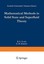 NEW Mathematical Methods In Solid State And Superfluid... BOOK (Paperback)