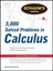 Schaum's 3,000 Solved Problems in Calculus (Schaum's 3000) by Elliott Mendelson