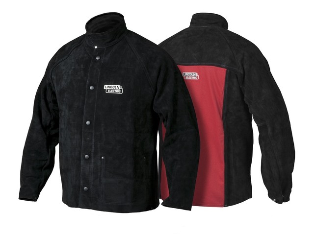Lincoln Electric K2989 Heavy Duty Leather Welding Jacket Xl Lincoln Heavy Duty Leather Welding Jacket 48 50 X Large K2989