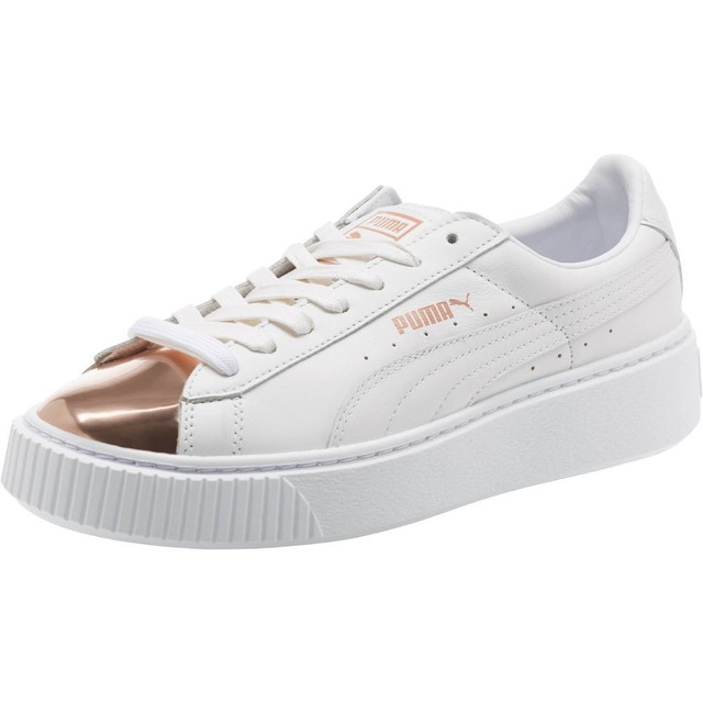 puma basket platform metallic scarpe da ginnastica basse donna puma basket platform metallic scarpe da ginnastica basse donna