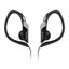 Panasonic RP-HS34E Black Clip-On Sports Hook-On In-Ear Earphones Headphones New