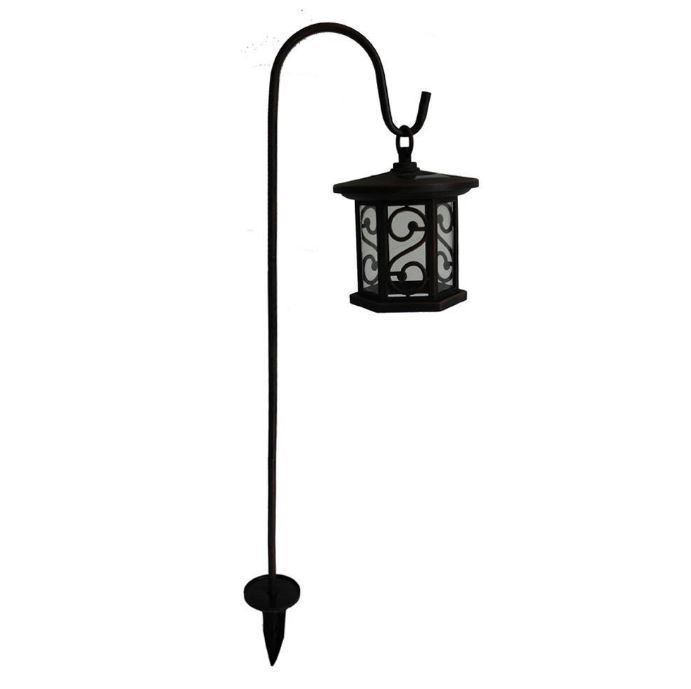 Hampton Bay Outdoor Solar Powered Landscape Led Mediterranean Bronze Picture 1 Of 4