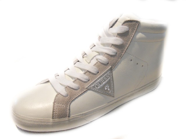 Guess flhol1ele12 white sneakers caviglia donna scarpe sportive shoes Guess flhol1ele12 white sneakers caviglia donna scarpe sportive shoes