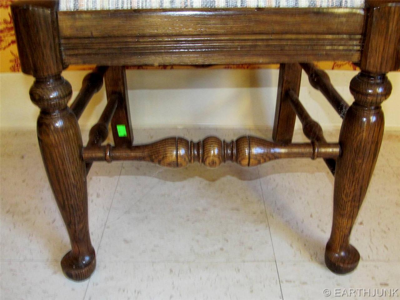 Ethan Allen Royal Charter Oak Ladderback Dining Room Side Chair 16 8