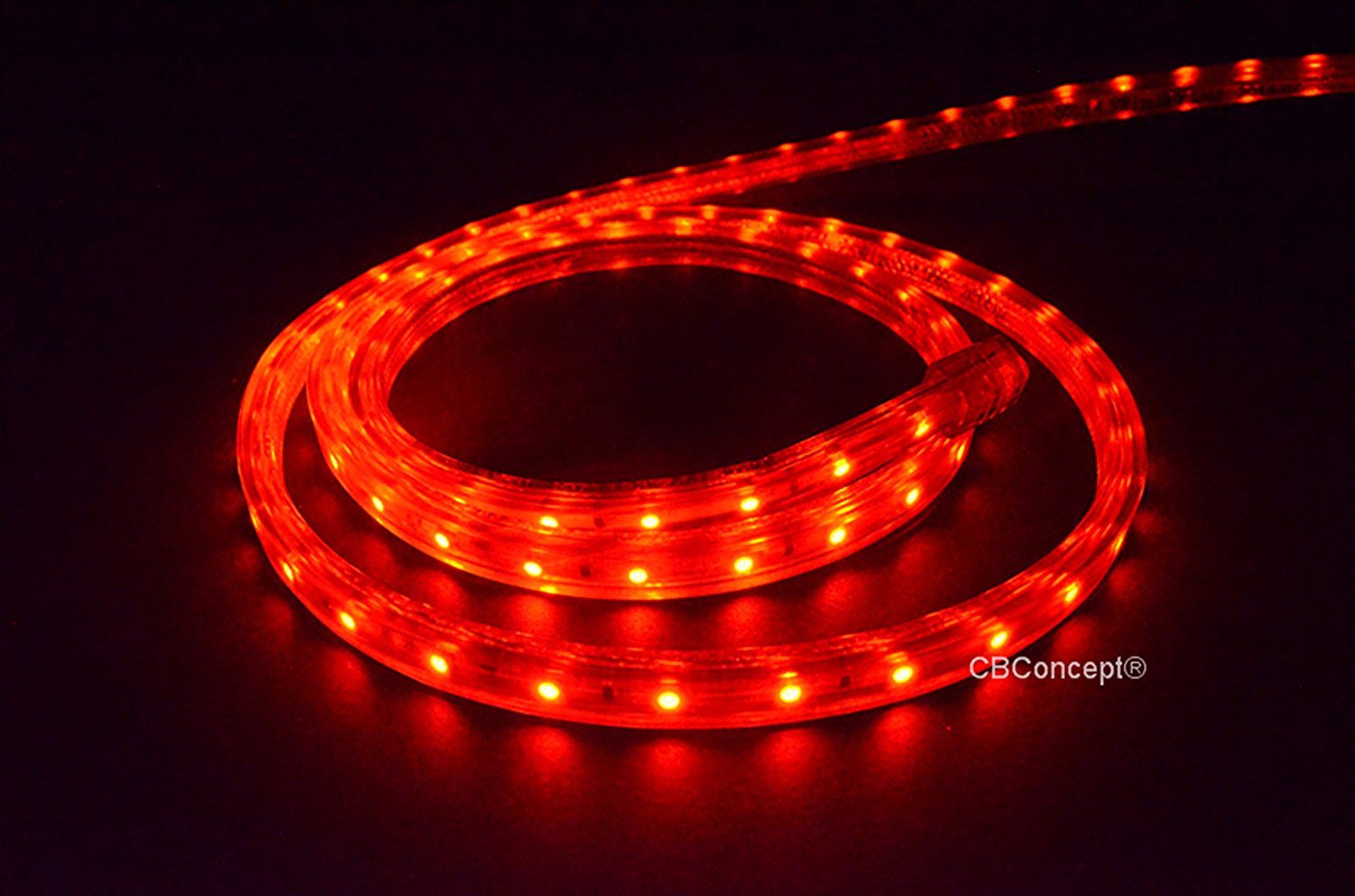 Cbconcept 50 Feet 5500 Lumen Red Dimmable 110 120v Ac Flexible Picture 1 Of 7