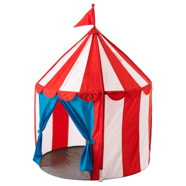Tent For Kids Part - 42: Ikea Cirkustalt Childrens Play Tent Kids Circus Playhut Portable Playhouse Hut