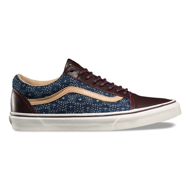 Puce Marshmallow Vans Mens Casual Skool Indigo Reissue Shoes Old wfIqH1