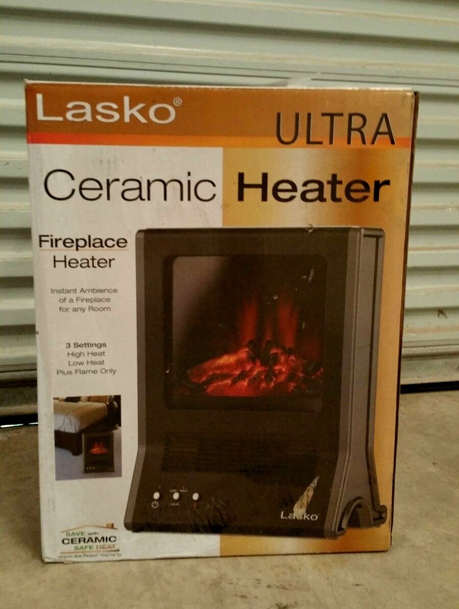 Lasko Ultra Ceramic Fireplace Heater Ca20100