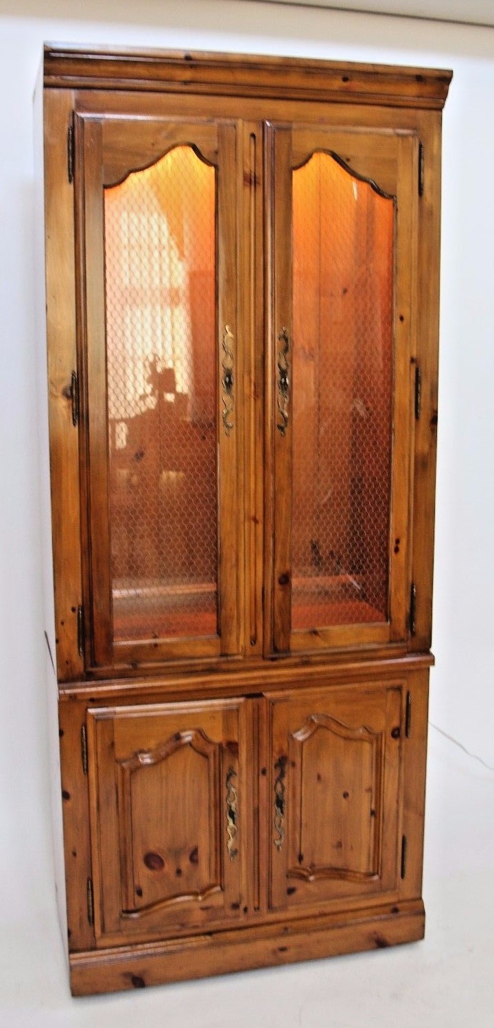 Rare Vintage Ethan Allen French Country Antiqued Pine Dining Room Picture 1 Of 10
