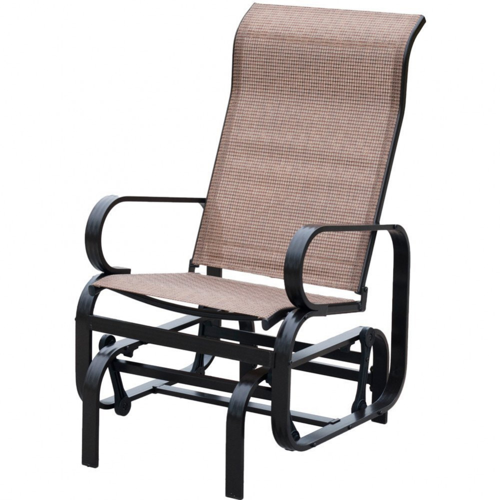 Patiopost Sling Glider Outdoor Patio Chair Textilene Mesh Fabric Picture 1 Of 9