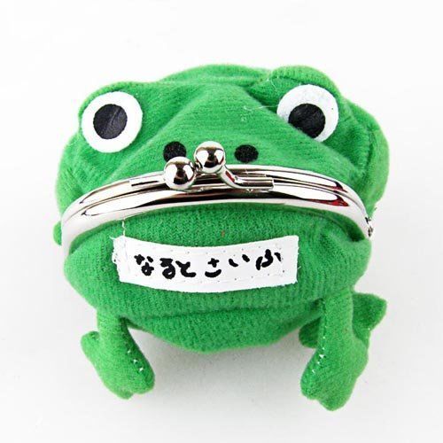 naruto green frog wallet