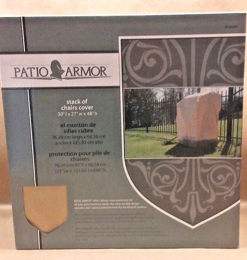 Patio Armor Sf40289 Stack Of Chair Cover 8337 Pr Picture 1 Of 2