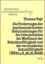 Vogt, T: Forderungen Der Psychoanalytischen Schulrichtungen, Taschenbuch