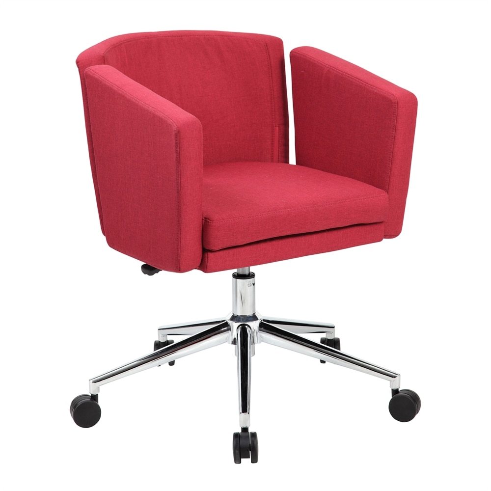 Boss Office S Metro Club Desk Chair Marsala Red Picture 1 Of