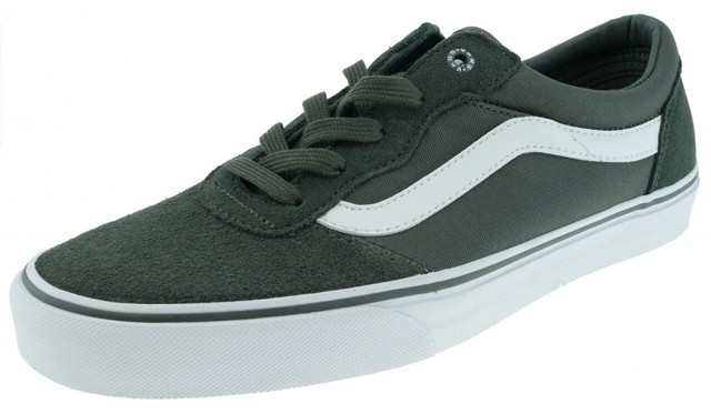 Vans MILTON Active suede canvas charcoal white Vans MILTON Active suede canvas charcoal white
