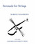Serenade for Strings: Score - Paperback NEW 1973-02-01